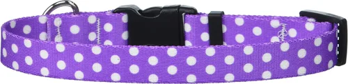 Vista 47 de Collar de diseño amarillo estándar para perro, pequeño, s, Marrón Lunares de Navidad