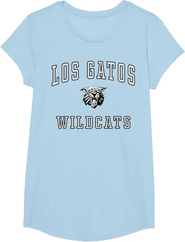 Vista 18 de Camiseta de Los Gatos de la escuela secundaria de Wildcats C1