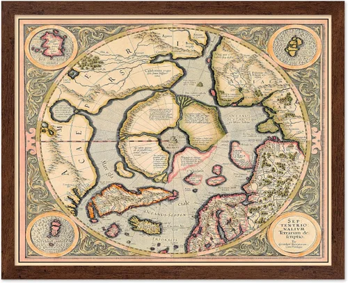 Vista 15 de Monem Art Mapa Monumental Vintage de Florencia Impresión - Póster de Viaje Retro - Arte de Italia - Gran Regalo para Hombres, Mujeres, Amantes
