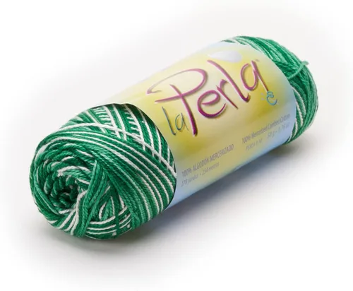 Vista 52 de LA Perla de Omega - Hilo Perle 100% algodón mercerizado ideal para ganchillo fino - Color: 01 - Blanco 601