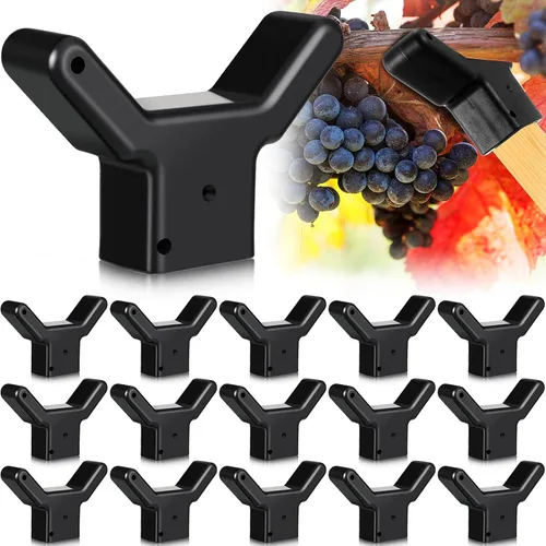 Vista 13 de Yungyan 2 soportes para árboles, soporte de plástico para ramas de frutas, soporte para árbol que evita que se rompan para viñedos, jardines