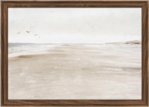 Vista 164 de MUDECOR Lienzo enmarcado prémium para pared, pinos nevados en bosque de invierno, ilustraciones modernas, arte contemporáneo, escénico, divertido