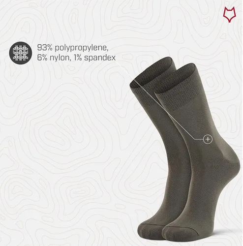 Vista 4 de Calcetines altos ultraligeros para actividades en el exterior con tecnología Wick Dry de la marca Fox River