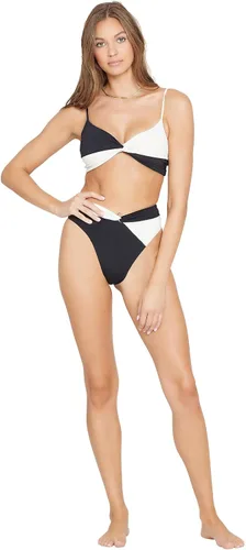 Vista 6 de L*Space Pantalones de bikini Nancy Lee para mujer Negro