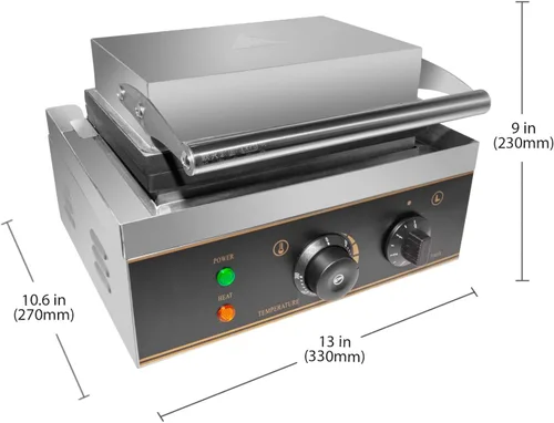 Vista 2 de GorillaRock Mini Donut Maker Máquina eléctrica para hacer donas 110 V (6 redondas)