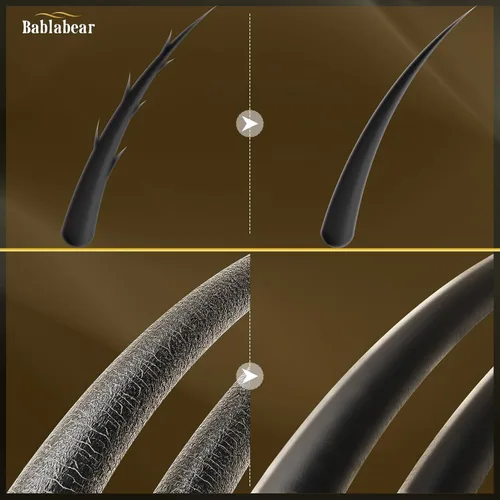 Vista 5 de Bablabear Mascarilla capilar para cabello dañado, tratamiento capilar para cabello teñido, acondicionador profundo, mascarilla para el cabello