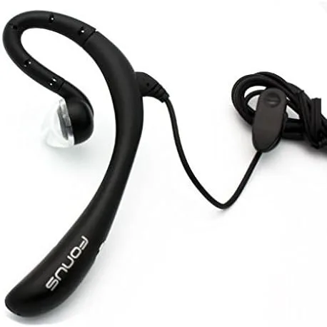 Vista 6 de Auriculares mono con cable con micrófono compatible con Motorola Moto Z4, auriculares de 0.138 in con micrófono manos libres para Moto Z4