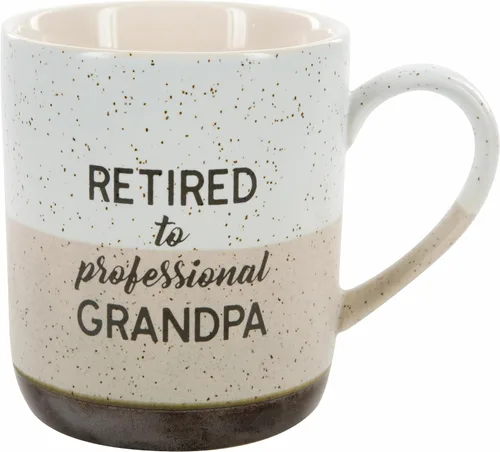 Vista 10 de Pavilion - Jubilado No Vencido - Taza Grande de Café de Gres de 15 Oz