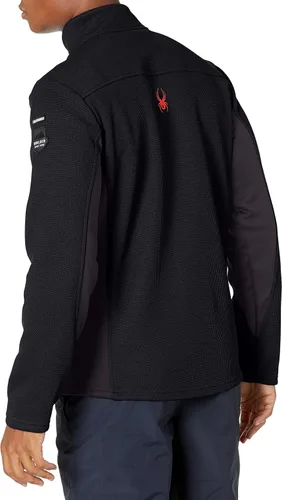 Vista 2 de Spyder Chaqueta de forro polar con cremallera completa Bandit Wengen para hombre