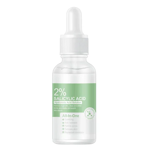 Vista 6 de Solución de ácido salicílico (1.0 fl oz), solución de ácido salicílico al 2%, suero exfoliante suave para una piel más suave y clara, suero facial