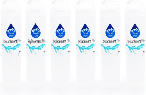 Vista 2 de Paquete de 6 filtros de agua de repuesto para refrigerador Bosch RWF1110, compatible con el cartucho de filtro de agua Bosch RWF1110