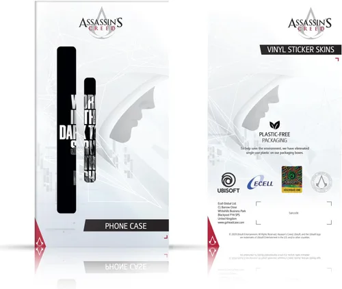 Vista 7 de Head Case Designs Carcasa rígida con licencia oficial de Assassin's Creed Characters Legacy Logo compatible con Apple iPhone 13