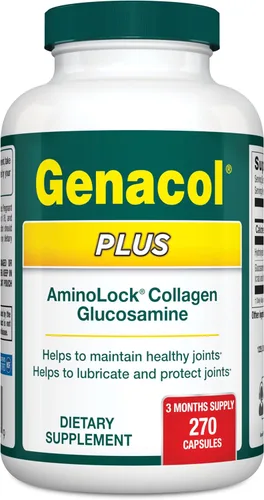 Vista 12 de Genacol Plus – Suplemento de glucosamina y colágeno, péptidos de colágeno ultrahidrolizados, facilita el movimiento de las articulaciones, mantiene