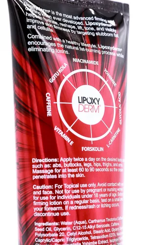 Vista 3 de Loción Lipoxyderm, para reafirmar y definir, 8 onzas, paquete de de 1