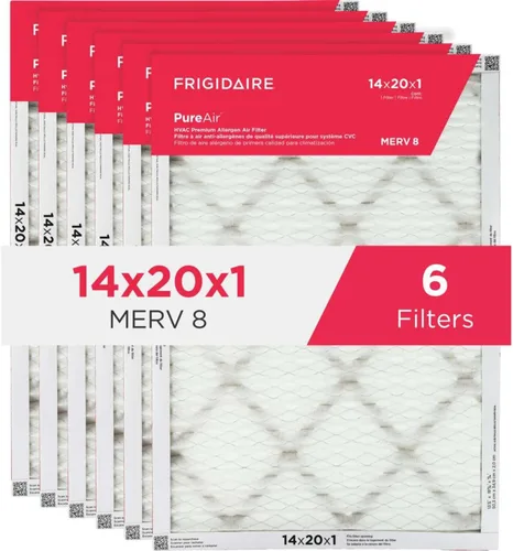 Vista 9 de Frigidaire PureAir® 14x20x1 MERV 8 - Filtro de aire para HVAC - Paquete de 2