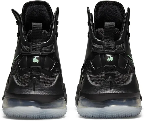 Vista 3 de Nike Lebron 19 (GS) - Tenis de baloncesto para niños, negro, rojo (BlackBlack-university Red)