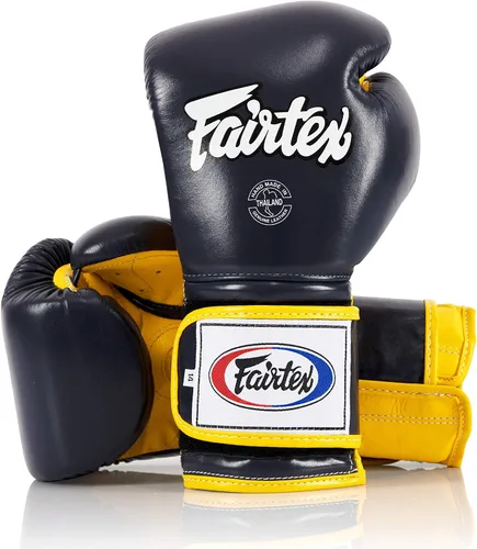 Vista 39 de Fairtex BGV9 Muay para boxeadores profesionales y entrenadores Guante de estilo mexicano para golpeadores duros Guantes MMA para artes marciales