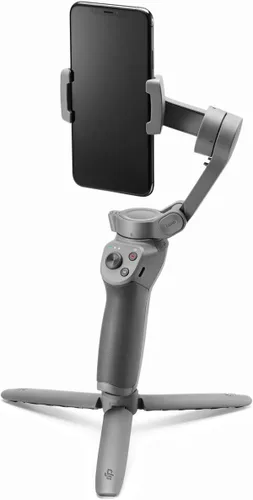Vista 3 de DJI Osmo Mobile 3 Combo - Estabilizador de mano de 3 ejes para smartphone, cardán para vlog, youtuber, video en vivo para iPhone Android