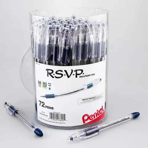Vista 11 de Pentel - Bolígrafo RSVP, Negro
