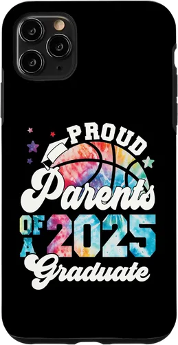 Vista 13 de iPhone 16 Parents of a 2025 Graduate Senior Graduation Basketball Case