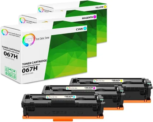 Vista 8 de TCT 067H - Cartuchos de tóner compatibles con Canon 067H 5106C001 5105C001 5104C001 5103C001 de alto rendimiento compatible con impresoras Canon