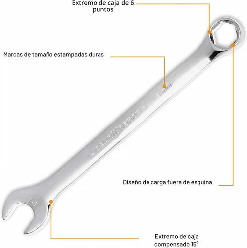 Vista 2 de GEARWRENCH 81923 - Juego de 28 llaves combinadas de 6 puntas, SAE y métricas (Paquete de 2)