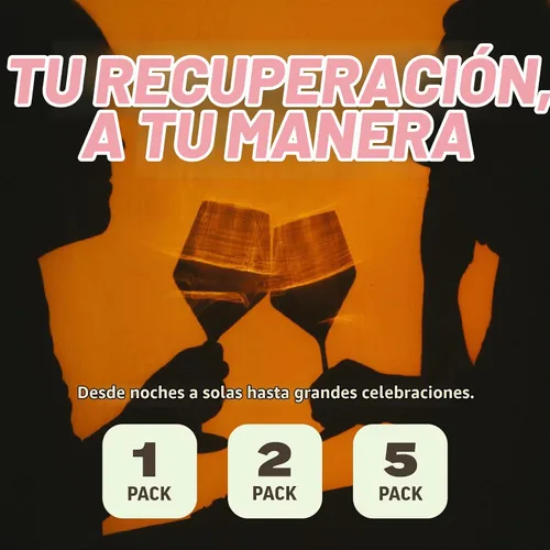 Vista 6 de Kit de Resaca Deluxe XL – 17 Bolsas Premium Prellenadas de 17 Piezas – Regalos de 21º Cumpleaños para Ella, Suministros para Despedida de Soltera