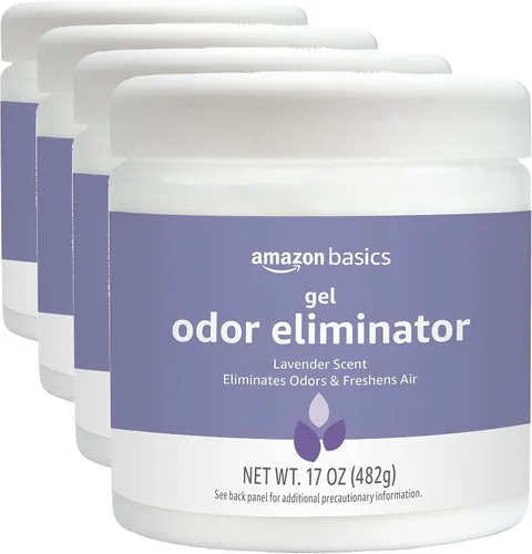 Vista 8 de Amazon Basics Gel Eliminador de Olor, Carbón Activado, Lavanda, 17 Onzas, Paquete de 1