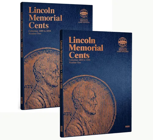 Vista 12 de Whitman Carpeta de monedas US Flying Eagle, Indian y Lincoln Cent Juego de cinco volúmenes 1857 - Fecha # 9003, 9004, 9030, 9033, 4004