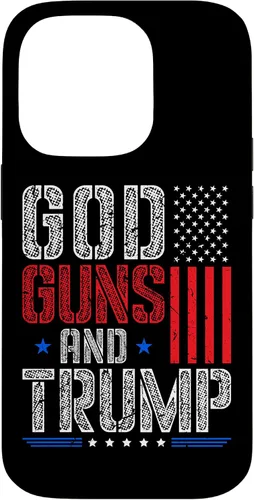 Vista 17 de God Guns and Trump Vote Donald Trump Republican Case for iPhone 17