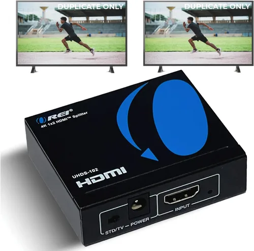 Vista 11 de OREI UltraHD 4K @ 60 Hz 1 X 4 HDMI Splitter 1 entrada 4 salidas 4 puertos 4: 8-Bit - HDMI 2.0, HDCP 2.0, 18 Gbps, EDID, Duplicar / Reflejar