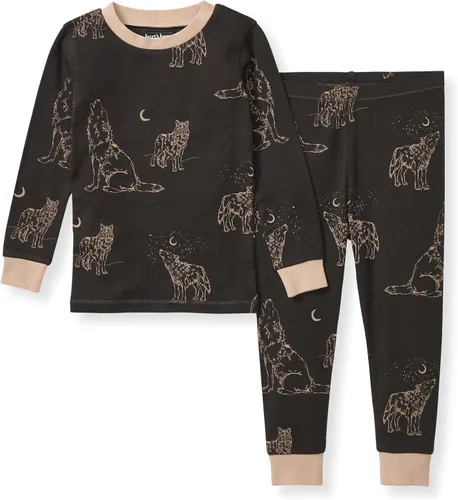 Vista 34 de Burt's Bees Baby Conjunto de Pijama de 2 Piezas para Niños con Camiseta de Manga Larga y Pantalones de Algodón Orgánico Guitarra acústica.