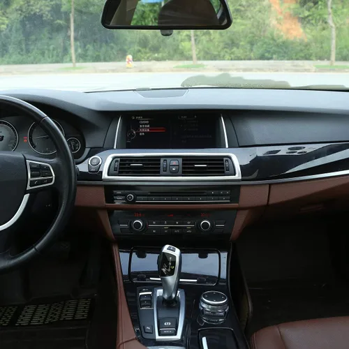 Vista 4 de YIWANG - Cubierta de ventilación para consola central de aire acondicionado para BMW Serie 5 F10 2011-2017