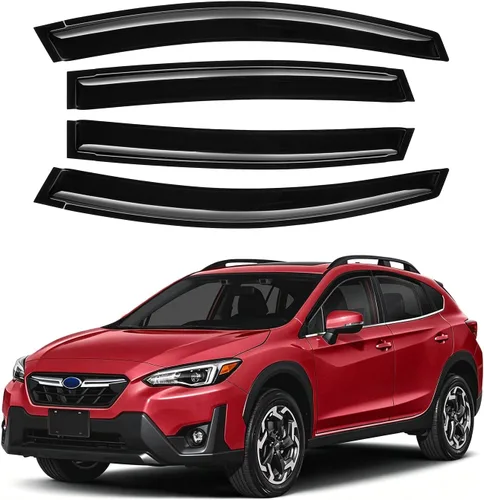 Vista 49 de Canvcle 4Runner - Protectores de lluvia – Viseras de ventana para Toyota 4Runner 2010-2024, deflectores de viento de ventana lateral con cinta