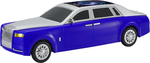 Vista 10 de Altavoz Bluetooth de lujo para automóvil con luz ambiental LED, efecto de sonido HD, salida multipuerto, altavoz Bluetooth con radio FM, regalo