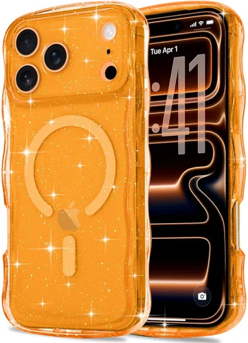 Vista 129 de Pepmune Funda magnética para iPhone 17 Pro Max, color rosa