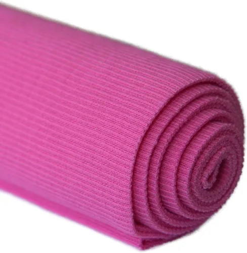 Vista 100 de TinaKim Tela elástica acanalada, cinturas, cuello, puños, chaqueta, sudadera con capucha, material para coser ropa (rosa 1, 43 x 8 pulgadas)