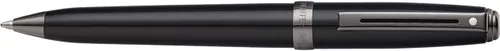 Vista 13 de Sheaffer Prelude - Bolígrafo de laca de ónix negro con tapa de paladio perseguido y ribete chapado en oro de 22 quilates
