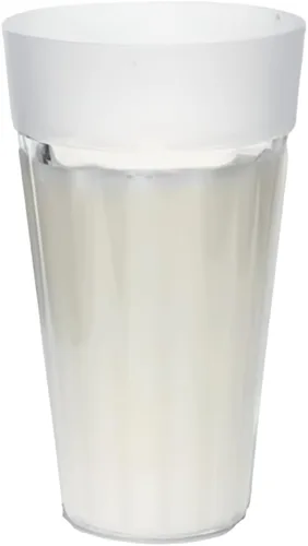 Vista 4 de MilesMagic Magician's Ever Filling Glass Gimmick Cualquier forma de líquido que se bloquea a sí mismo Efecto de leche Truco de magia real