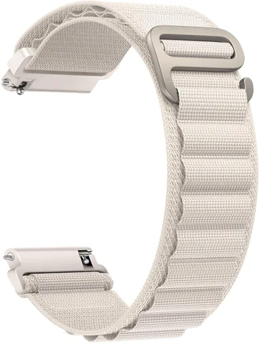 Vista 28 de Correa de nylon compatible con Samsung Galaxy Watch 7/FE/6/5 Pro 4 3/Watch 4 6 Classic/Active/Gear S2 S3 Frontier, correa de bucle deportivo de 20