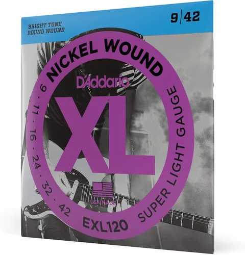 Vista 19 de D'Addario XL EXL157 - Cuerdas de níquel para guitarra eléctrica de 6 cuerdas, entonación perfecta, sensación consistente, durabilidad fiable