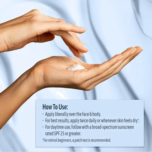Vista 3 de NATURE WELL Clinical Rejuvenate & Tone Crema de Humectación Intensa con Retinol para Rostro, Cuerpo y Manos, Anti-Envejecimiento, Trata