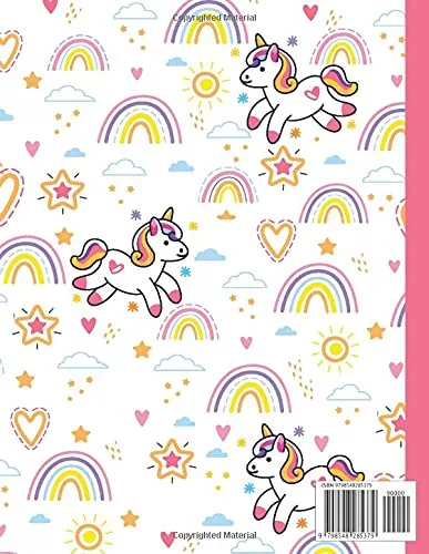 Vista 2 de Grade K-2 Primary Composition Book Story Journal Top Half Blank Handwriting Practice Paper