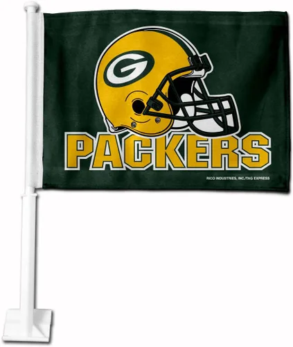 Vista 60 de Rico Industries NFL - Bandera de coche de doble cara, accesorio para coche