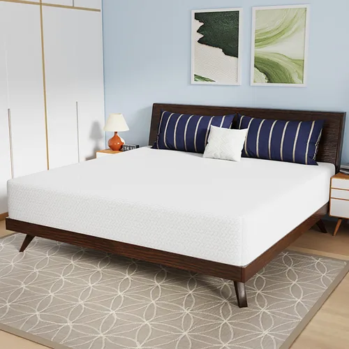 Vista 26 de PayLessHere Colchón de espuma viscoelástica de 5 pulgadas, colchón con infusión de carbón de bambú de gel de enfriamiento, colchones de firmeza