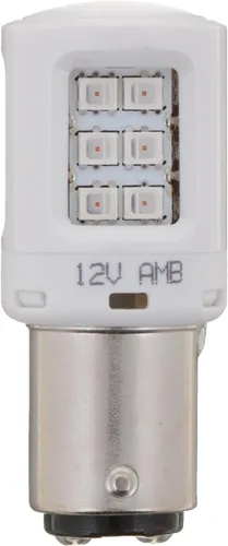 Vista 2 de Philips Automotive Lighting 1157ALED Ultinon LED (ámbar), paquete de 2
