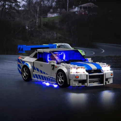 Vista 11 de Kit de luces mejorado compatible con el modelo de auto Lego Technic Ford GT 2022 42154, decoración de luces compatible con 42154 (modelo no incluido)