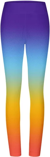 Vista 3 de Leggings de cintura alta para mujer, elásticos, sin costuras, para gimnasio, yoga