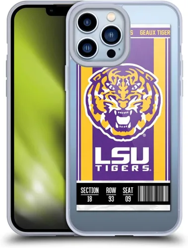 Vista 277 de Head Case Designs Funda de gel suave con licencia oficial de la Universidad Estatal de Louisiana LSU Camou compatible con Apple iPhone 7 Plus/iPhone