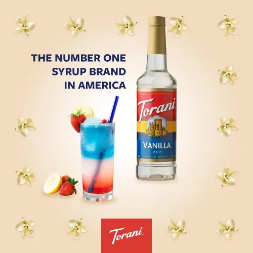 Vista 4 de Torani® Jarabe de vainilla (25.4 fl oz)